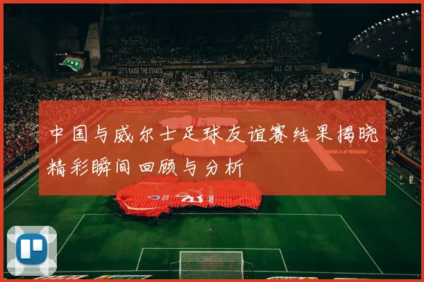 中国与威尔士足球友谊赛结果揭晓精彩瞬间回顾与分析
